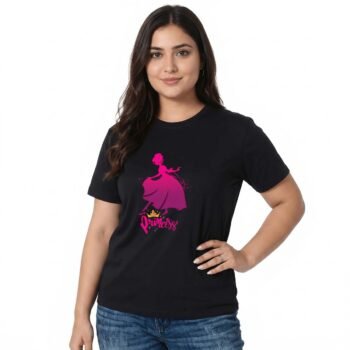 Princess Printed Women's Cotton T-shirt