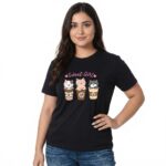 Sweet Girl Printed Women's Cotton T-shirt