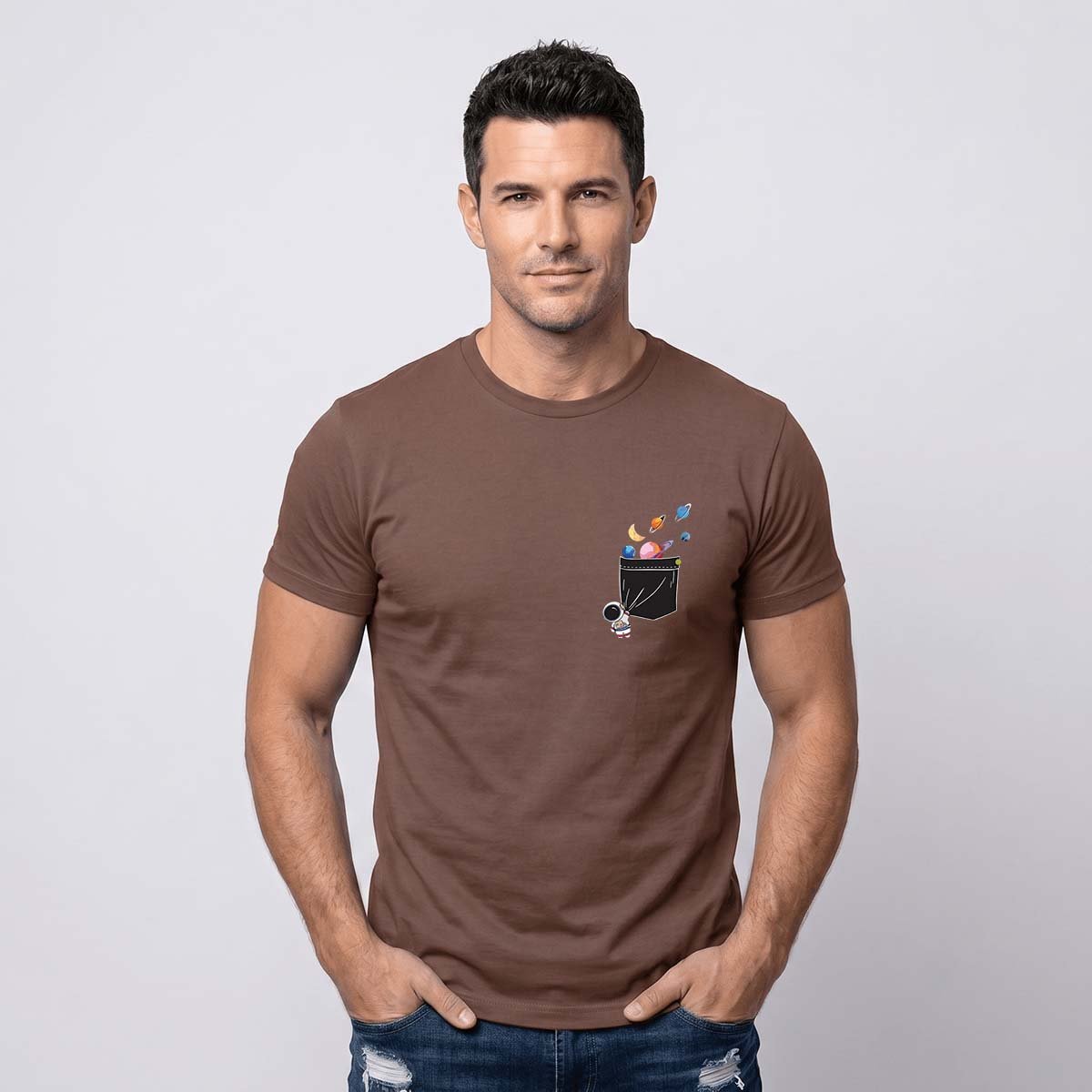 brown