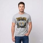 Vintage Cute Shop Graphic Printed Men's Cotton T-shirt