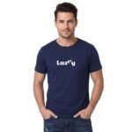 Lazzy Melt Printed Men's Cotton T-shirt