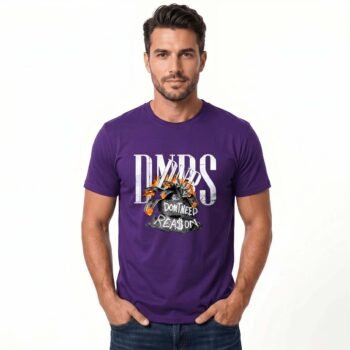 "DONT NEED REA$ON" Graphic Printed Men's Cotton T-shirt