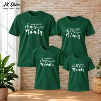 Family Chaos Love Family Combo Cotton T-shirt
