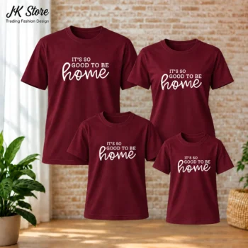 So Good To Be Home Family Combo Cotton T-shirt
