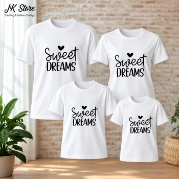 Sweet Dreams Family Combo Cotton T-shirt