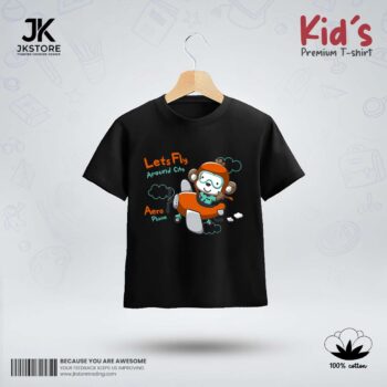 Lets Fly Around City Juniors Cotton T-shirt