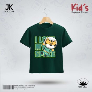 I Love My Space Juniors Cotton T-shirt